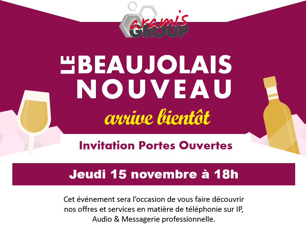 article sur le nouveau beaujolais, en ligne sur le site d'Aramis Group