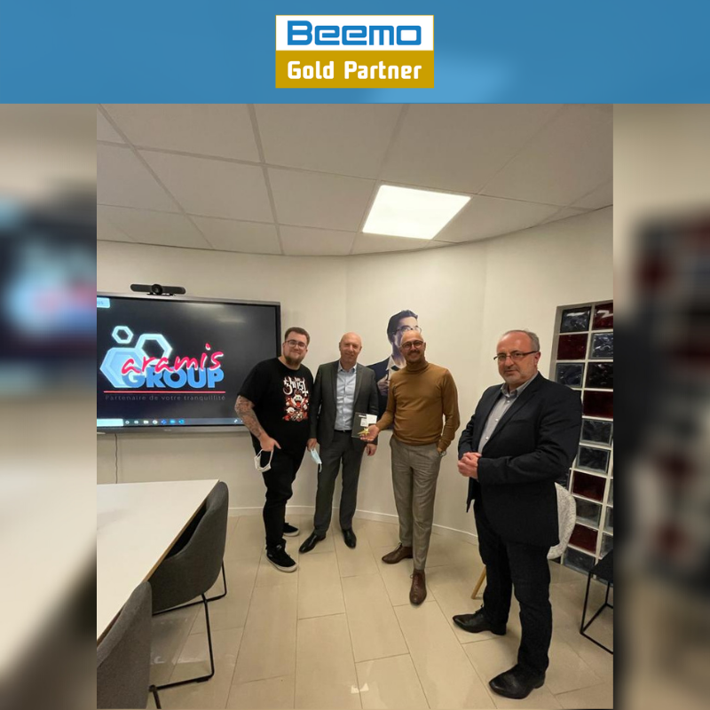 AramisGroup reçoit la certification GoldPartner Beemo en 2021