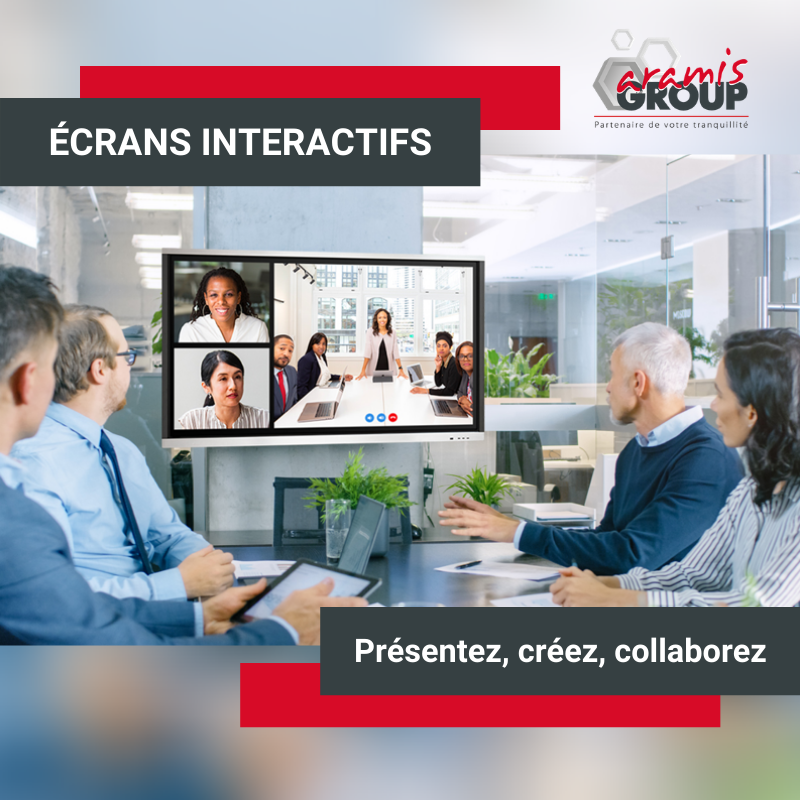 Découvrez nos écrans interactifs